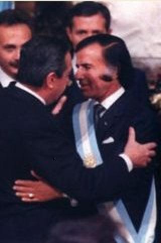 Traspaso de poderes entre Raúl Alfonsín y Carlos Saúl Menem 1989